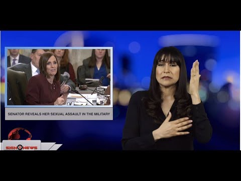 Senator reveals her sexual assault in the military (ASL - 3.7.19)