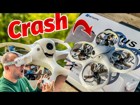 🚀 BetaFPV Cetus X review – crash on the roof, turtle mode rescue & first FPV experiences!
