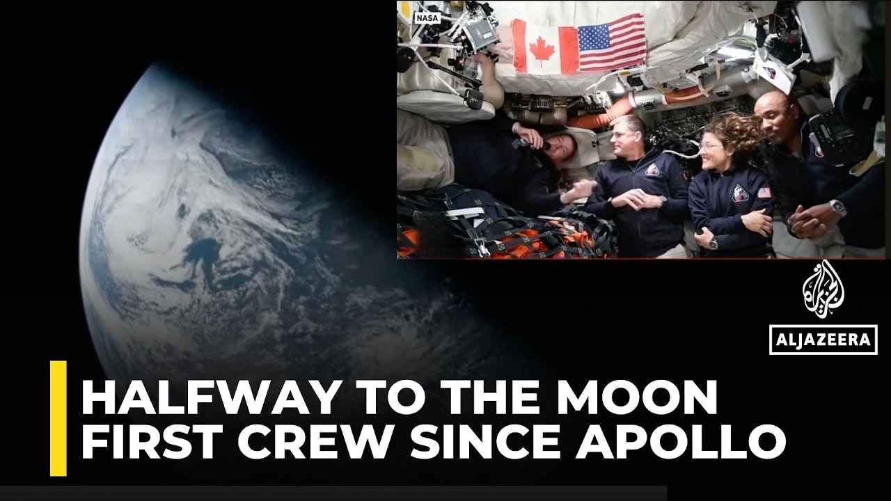 NASA Artemis II mission passes halfway mark to moon