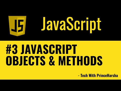 3 Javascript tutorials Javascript Objects and Object Methods