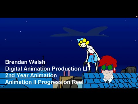 Animation Progression Reel - Brendan Walsh