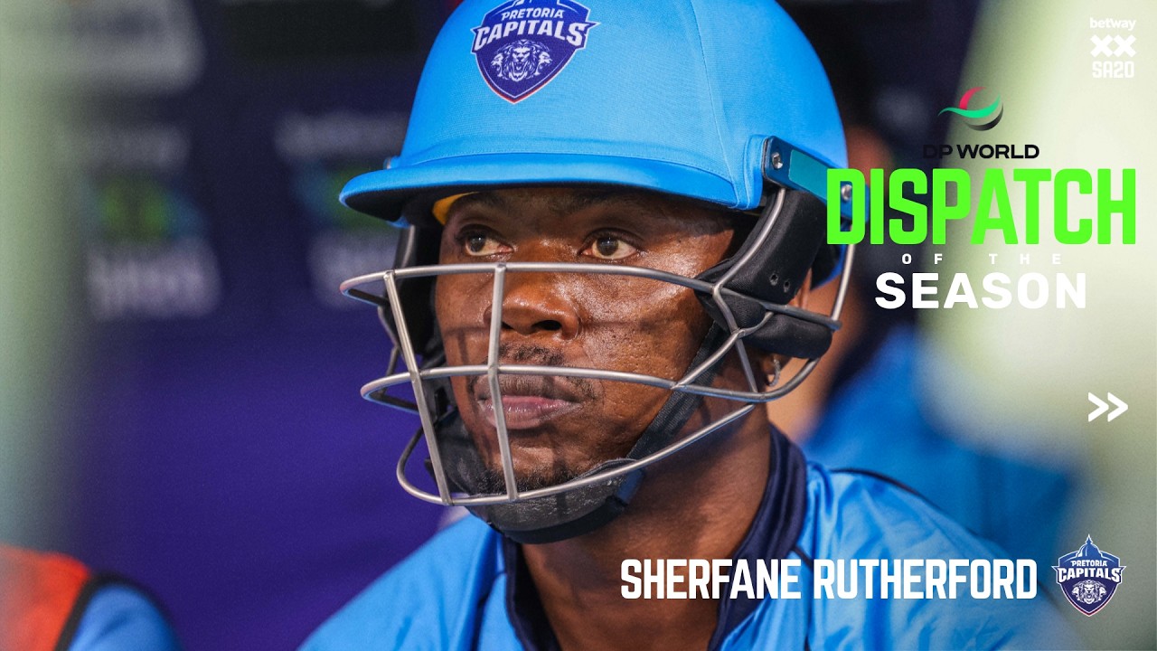 DP World Dispatch of the Season - Sherfane Rutherford