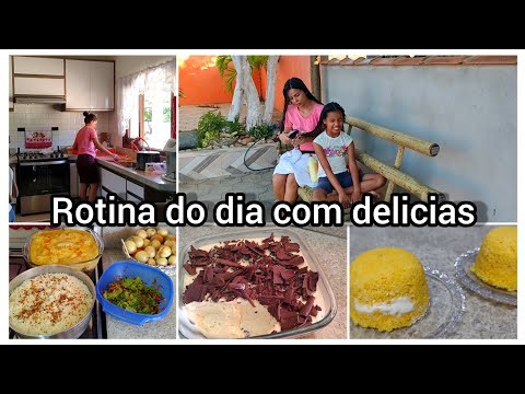 Rotina de dona de casa real//Almoço sobremesa mousse de maracujá//cuidados com o cabelo//lanche
