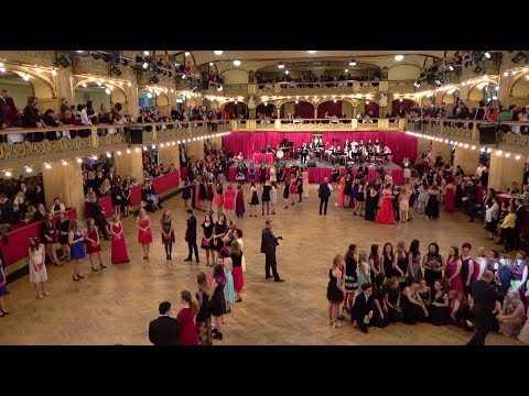Maturitní ples - Lucerna 17. 1. 2018 - Úvod, Předtančení, Imatrikulace