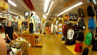 preview picture of video 'Go Pro thru Surf World Surf Shop'