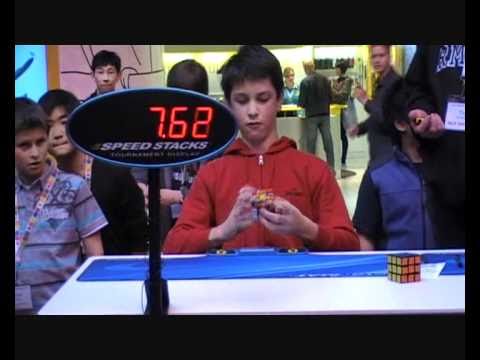 Australian Nationals 2010 - 3x3 Final - 1st Place - Feliks Zemdegs