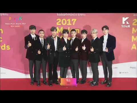 [HD] 171202 EXO - Red Carpet Interview  [2017 Melon Music Awards]