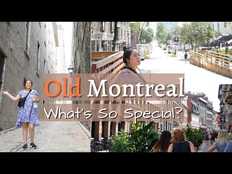 What To Do In OLD Montreal | WALKING 20km Around Old Montreal!