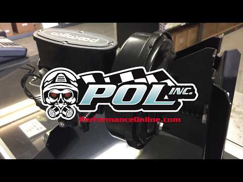 Wilwood Blackout Brake Booster Kit for Classic Cars & Trucks