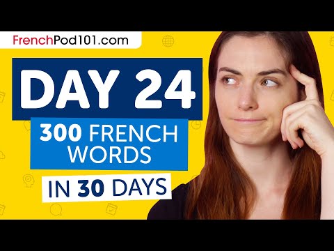 Day 1 10 300 Learn 300 French Words in 30 Days Challenge