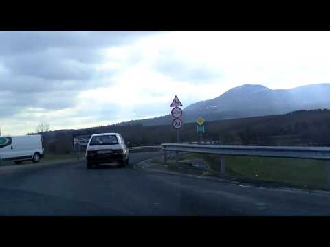 Driving in Hungary: Pilisvörösvár side streets and Road 10 to Solymár roundabout