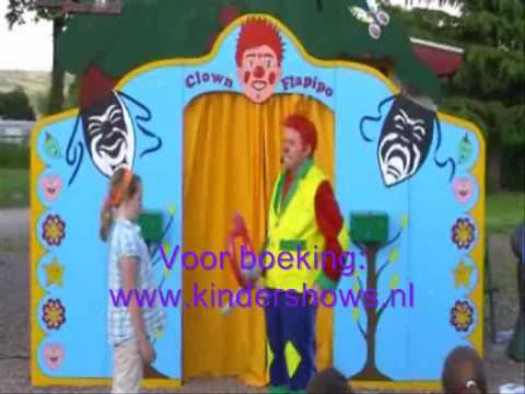 Video van Clown Flapipo Kindershow | Goochelshows.nl