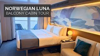 Norwegian Luna Balcony Cabin Tour 🚢 | NCL Luna Stateroom Walkthrough 4K