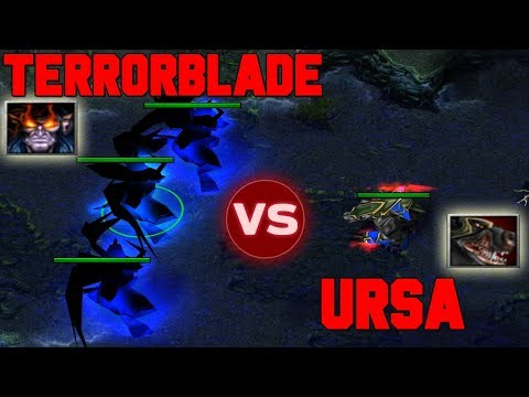 DOTA TERRORBLADE vs. URSA LATE GAME (GOOD GAME)