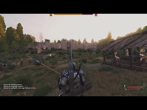 Vostrum siege attack battle at Morenia castle in Mount & Blade II: Bannerlord