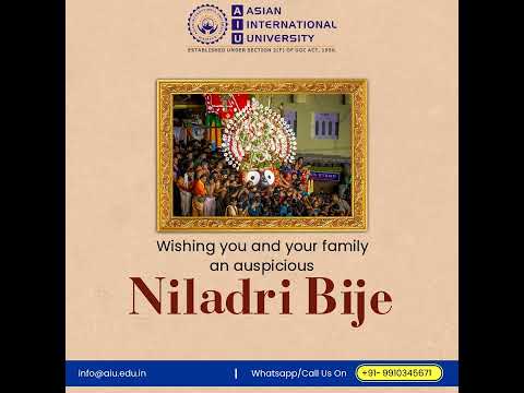 Celebrating Happy Niladri Bije – AIU Honors the Divine Return of Lord Jagannath!