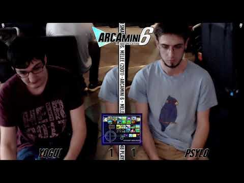 Arcamini 6 - Psylo (Falco) VS Yogui (Yoshi) SSBM Winners Quarters - Smash Melee