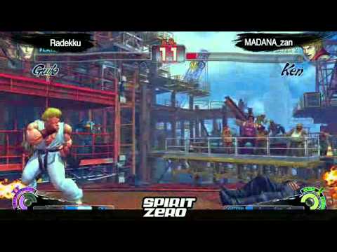 SSF4 AE: Radekku (Guile) vs Madanza_zan (Ken) - Korea Cup Finals