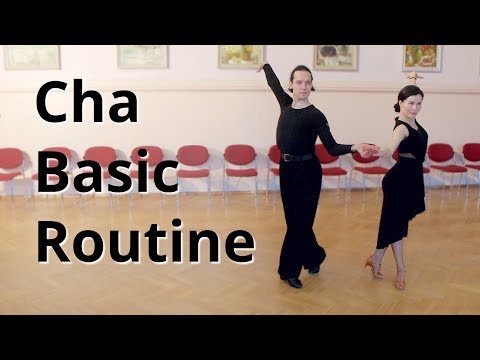 Cha Cha Basic Routine Membership Figures | Marts Smolko - Tina Bazykina