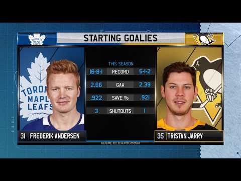 Molson Canadian Leafs Gameday: Toronto at Pittsburgh - December 9, 2017