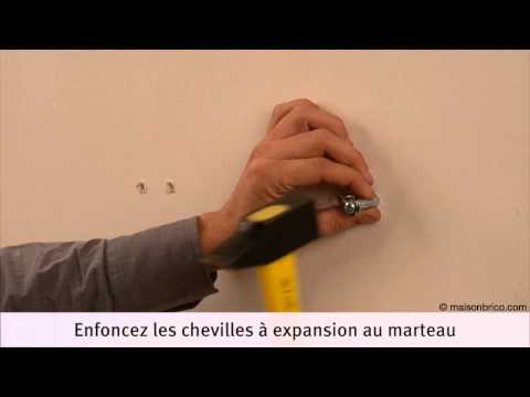 comment poser etagere fixation invisible