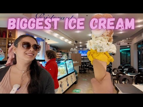 Getting An XL IceCream Wasn't The Best Idea | آیسکریم کلان یک پلان خوب نبود | Hila & Massi Vlog 66