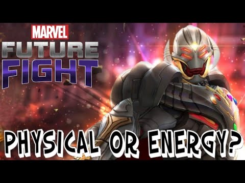 Is Infinity Ultron weak to physical or energy attacks? Marvel Future Fight