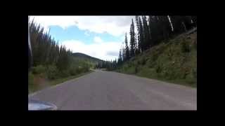 preview picture of video 'NC750X on Alberta's Hwy 40, 534'