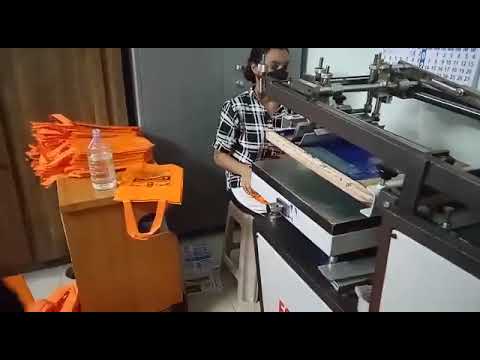 Semi Automatic Flat Screen Printing Machine