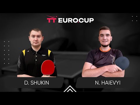 20:05 Dmytro Shukin - Nazarii Haievyi 18.06.2024 TT Euro.Cup Ukraine Master. TABLE 3
