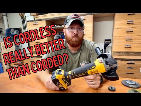Dewalt 20v Angle Grinder(DCG413B) Review | Great tool but I won't completely abandon my corded model