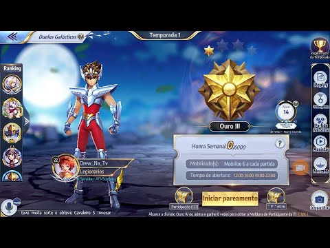 Free to play Rumo Ao Lendário no Duelos Galáticos - SAINT SEIYA AWAKENING