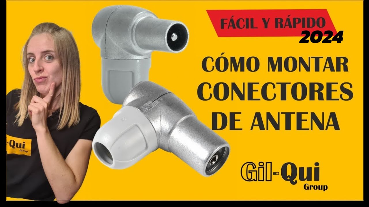 Cómo poner CLAVIJA de antena HACER CABLE DE ANTENA TV FACIL. TELEVISIÓN