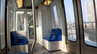 preview picture of video '議政府軽電鉄車内 塔石～松山 Uijeongbu LRT train ride'