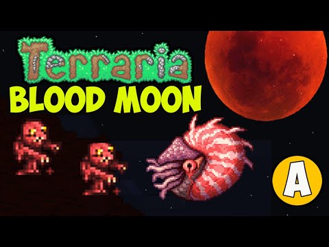 Terraria how to get Blood Moon (EASY) | Terraria how to summon Blood Moon