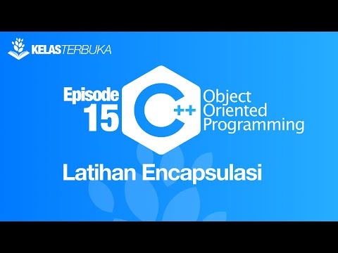 Belajar C OOP 15 Latihan Encapsulasi
