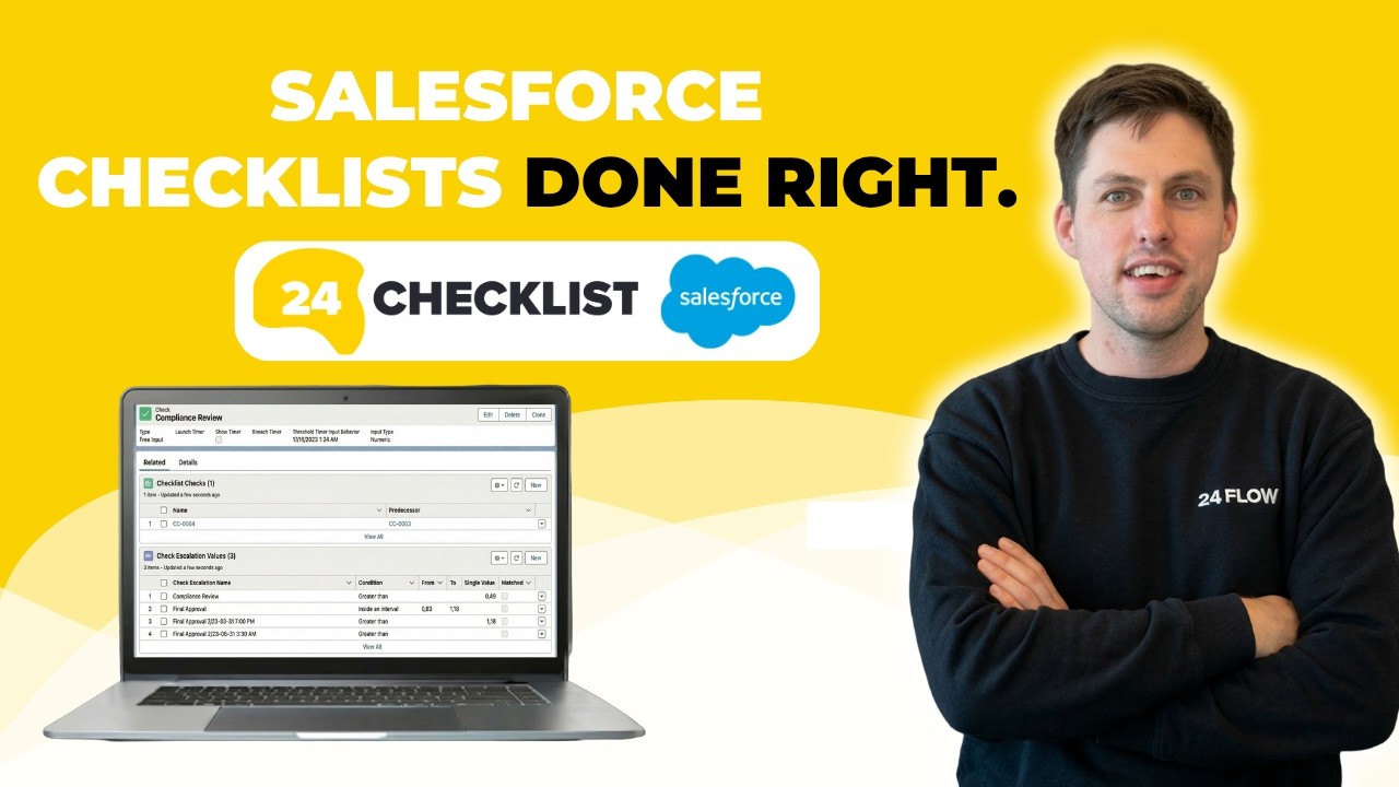 Salesforce Checklist App for Quality Control & Process Compliance