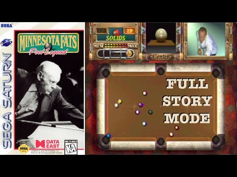 🎱 Minnesota Fats: Pool Legend on Sega Saturn – Full Story Mode Playthrough