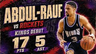 Download lagu Mahmoud Abdul-Rauf 17 pts 5 asts Kings debut vs Rockets 96/97 season mp3