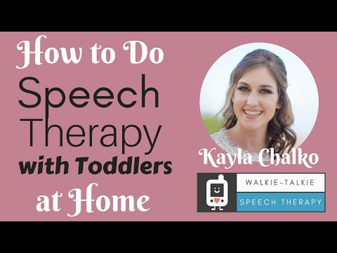 How to Do Speech Therapy with Toddlers at Home