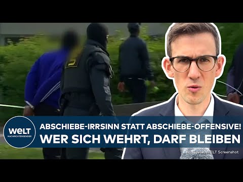 Video Thumbnail: DEUTSCHLAND: Irrsinn! Trotz angekündigter Abschiebeoffensive - Wer sich wehrt, darf bleiben