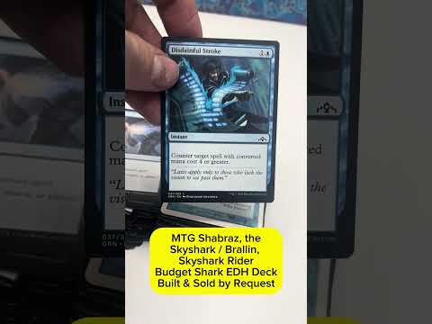 MTG Budget EDH Deck Tech: Shabraz, the Skyshark / Brallin, SkyShark Rider Sharks