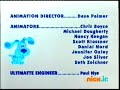 Blue S Clues Nick Jr UK Credits