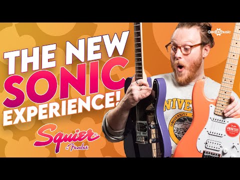New Fender Squier Sonic Series! Bye, Bye Bullet! | Gear4music Guitars