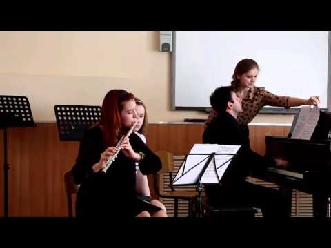 Anton Svetlichny - Music for flute and piano (2000), fragment