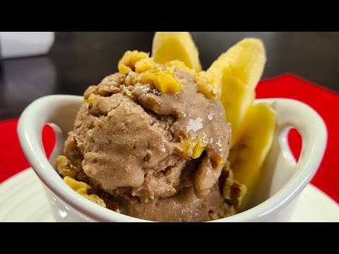 Chocolate Protein Ice Cream with no refined sugar! | Ninja Foodi Power Blender Recipe