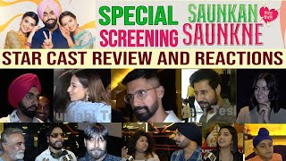 Saunkan Saunkne Special Screening | Ammy Virk | Sargun Mehta | Nimrat Khaira | Ravi Dubey | Binnu D video