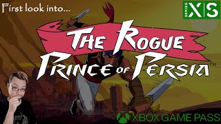 The Rogue Prince of Persia - First Look into... a fluid 2D game with wallrunning! [Xbox Series S]