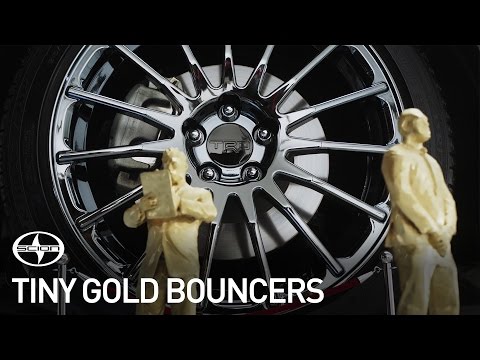 Tiny Gold Bouncers ft. the Scion FR-S Release Series 2.0