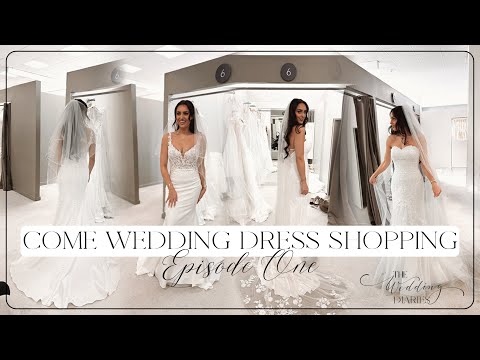 COME WEDDING DRESS SHOPPING | Episode 1 | The Wedding Diaries
